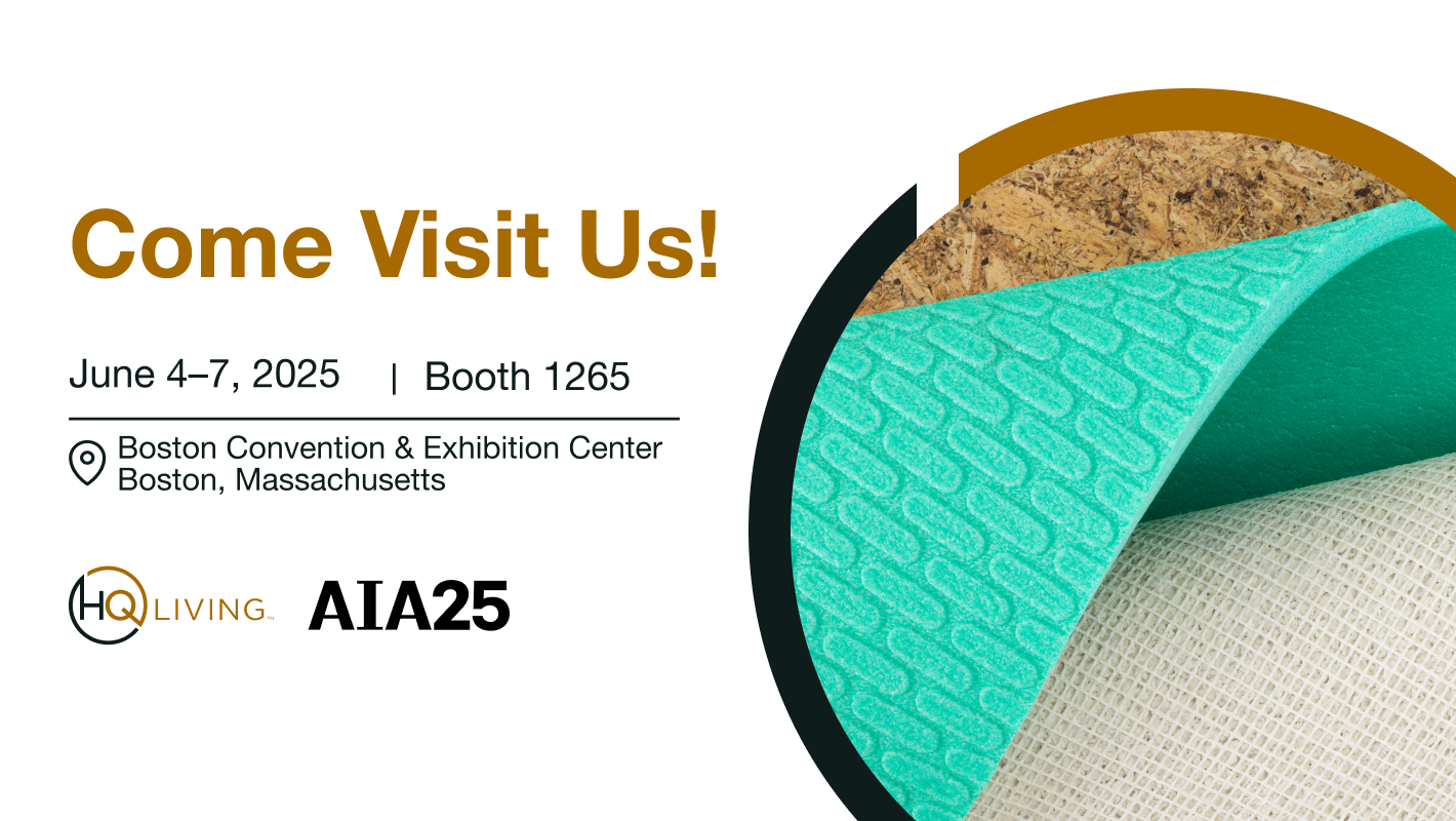 Come visit us at AIA. June 4–7, 2025 Booth 1265 Boston Convention & Exhibition Center